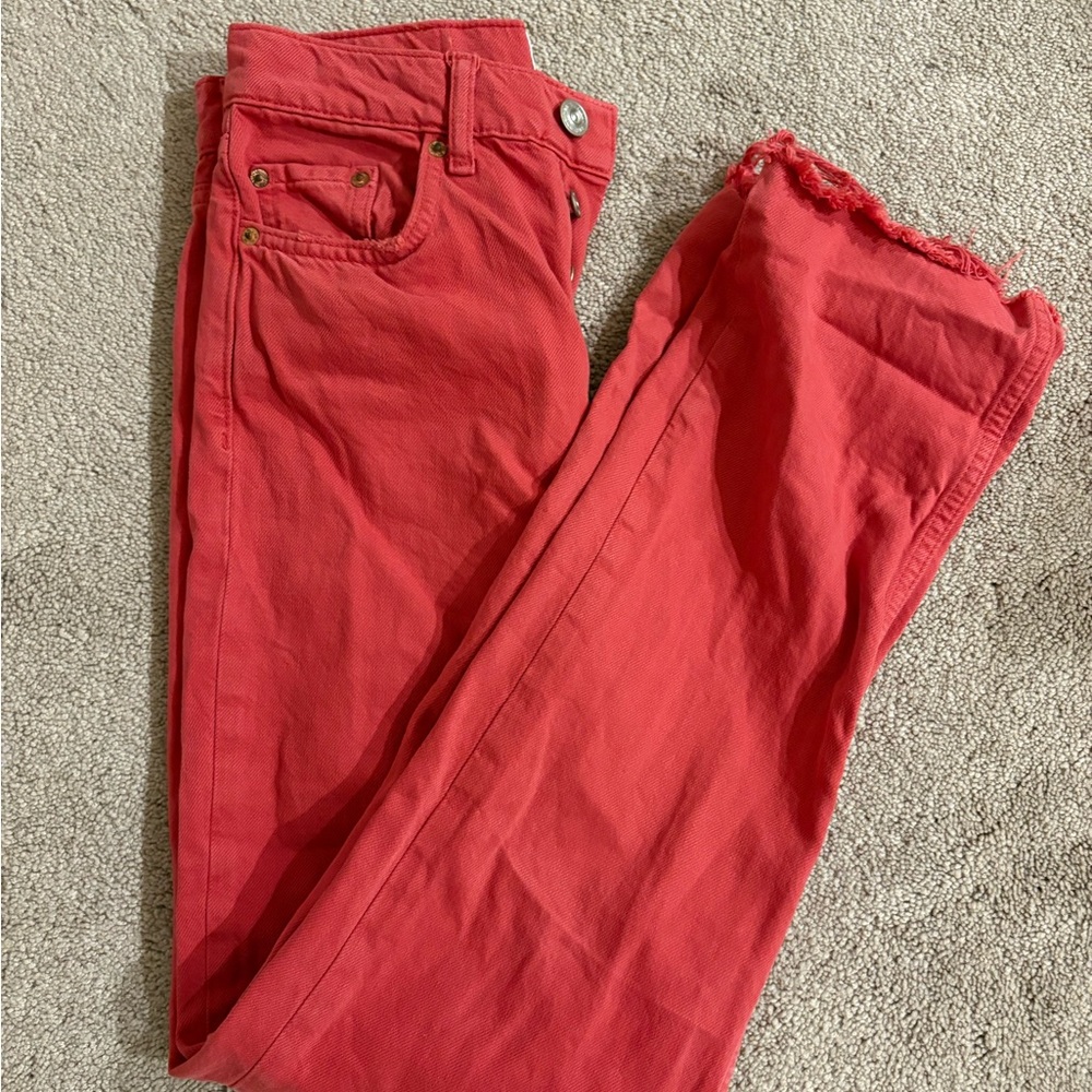 Coral Jeans Urban Outfitters